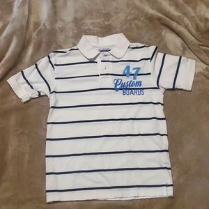 Youth Wrangler Jean Co short sleeve collared shirt